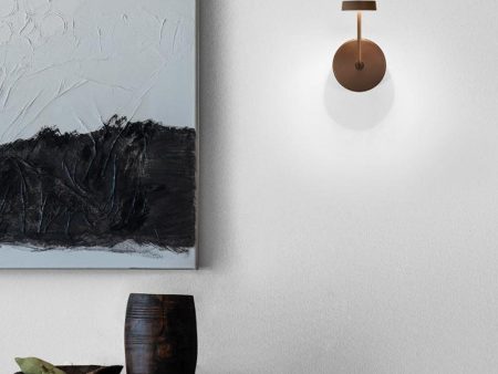 Swap Indoor LED Wall Light Small in Corten, Black or White Sale