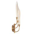 Archer Indoor LED Wall Light 3Lt 9w Antique Gold Cheap