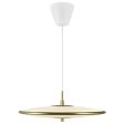 Blanche 42 LED Pendant Light 23w Brushed Brass White Cheap