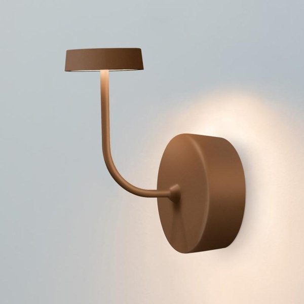 Swap Indoor LED Wall Light Small in Corten, Black or White Sale