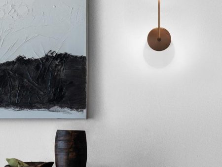 Swap Indoor LED Wall Light in Corten, Black or White Discount