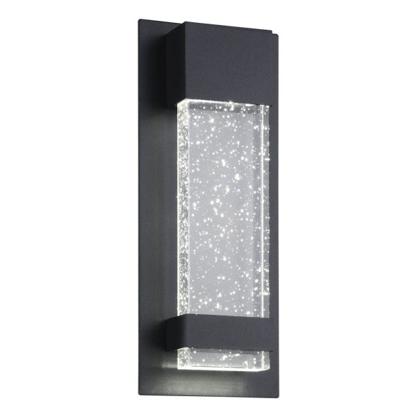 Villagrazia 2 Outdoor LED Wall Light 300mm CCT 7w White, Black Online