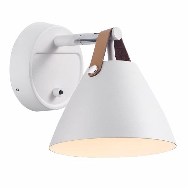 Strap 15 Indoor Wall Light in White or Black Online Hot Sale