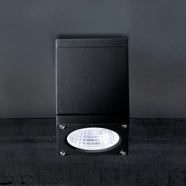 Sole LED Ceiling Light Square in Dark Grey or White Online now