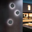 Ciottolo Outdoor LED Wall Light 7w Dark Grey, Corten For Discount