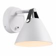 Strap 15 Indoor Wall Light in White or Black Online Hot Sale