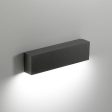 Slat Outdoor LED Wall Light in Corten, Dark Grey or White Online Sale