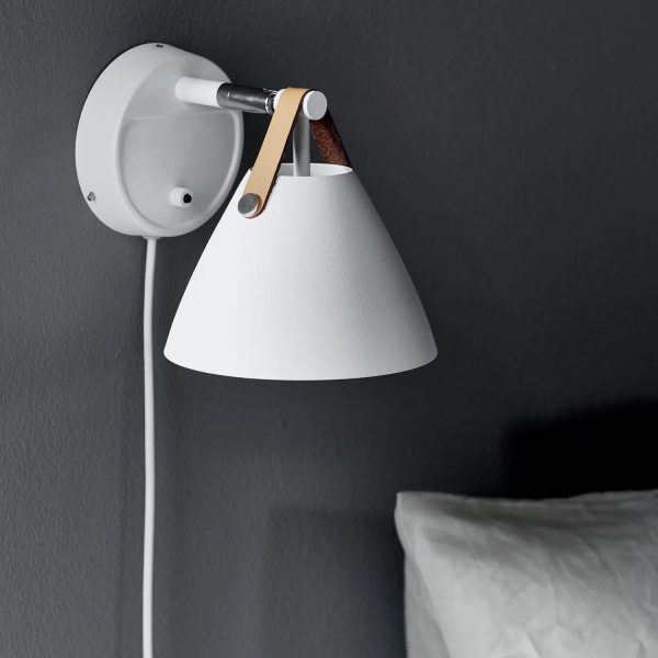 Strap 15 Indoor Wall Light in White or Black Online Hot Sale