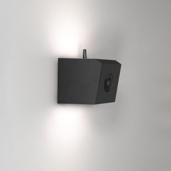 See You Wall Mounted Camera w  LED in Corten, Dark Grey or White For Sale